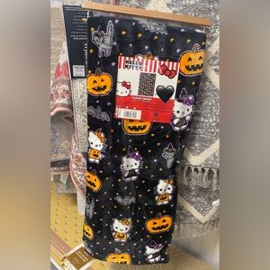 Hello kitty Halloween throw blanket